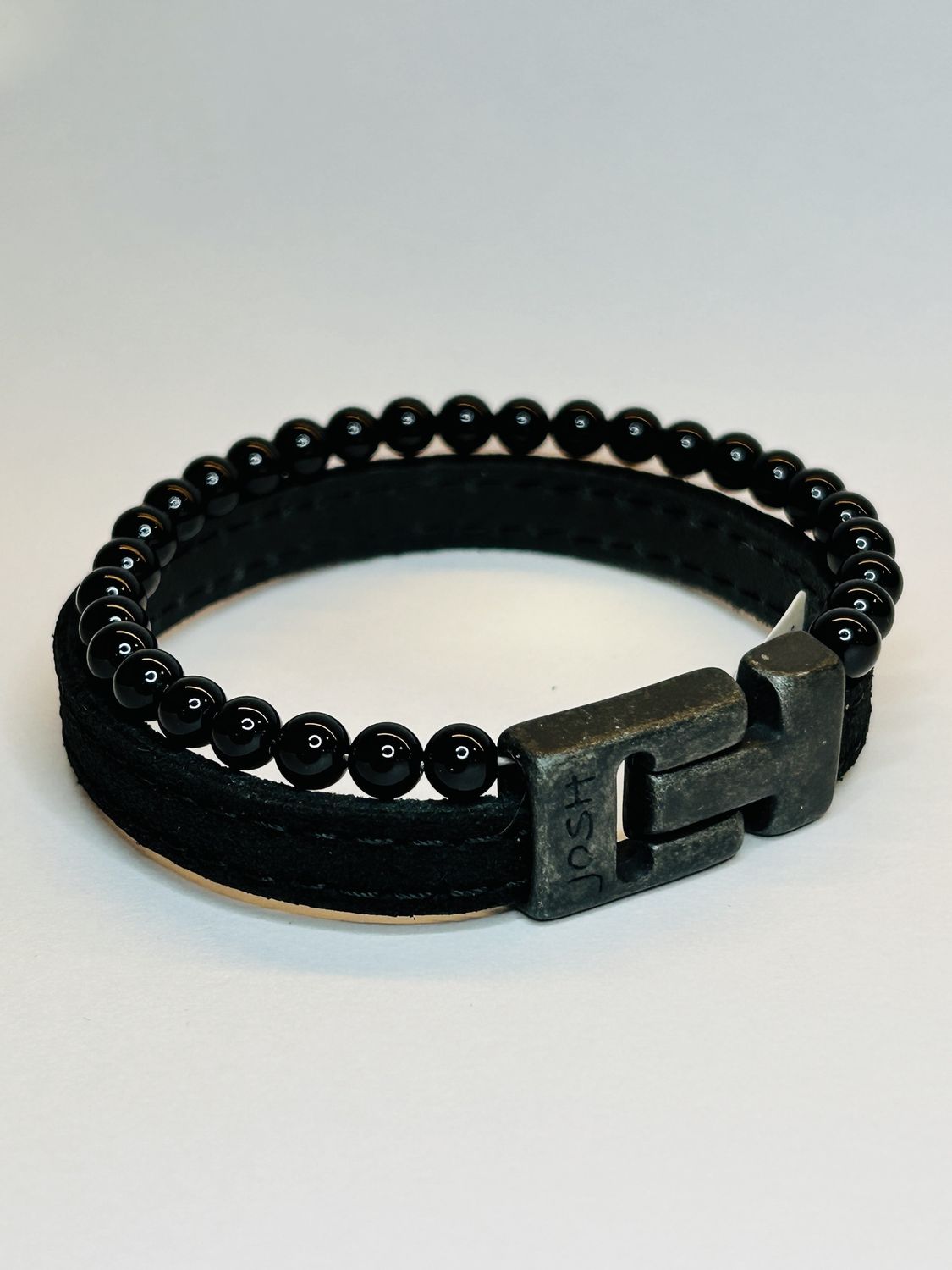 Armband 25038 Black / Sluiting Vintage Black