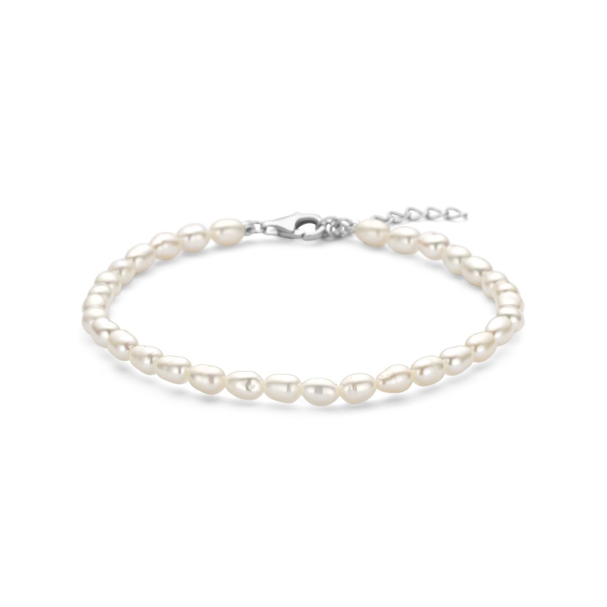 Armband met parels 18cm+3