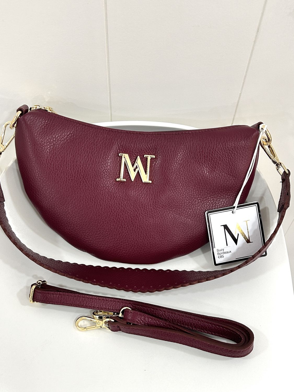Handtas &#39;Suzy&#39; Bordeaux