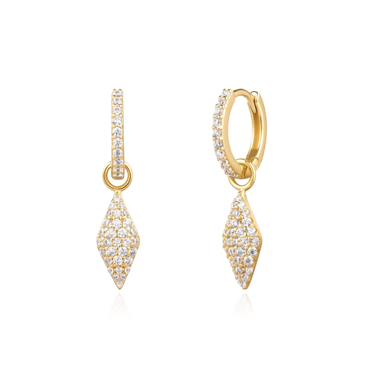 GOLD PAVE SPARKLE HUGGIES