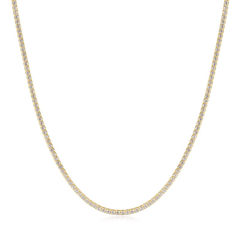 GOLD PAVÉ NECKLACE