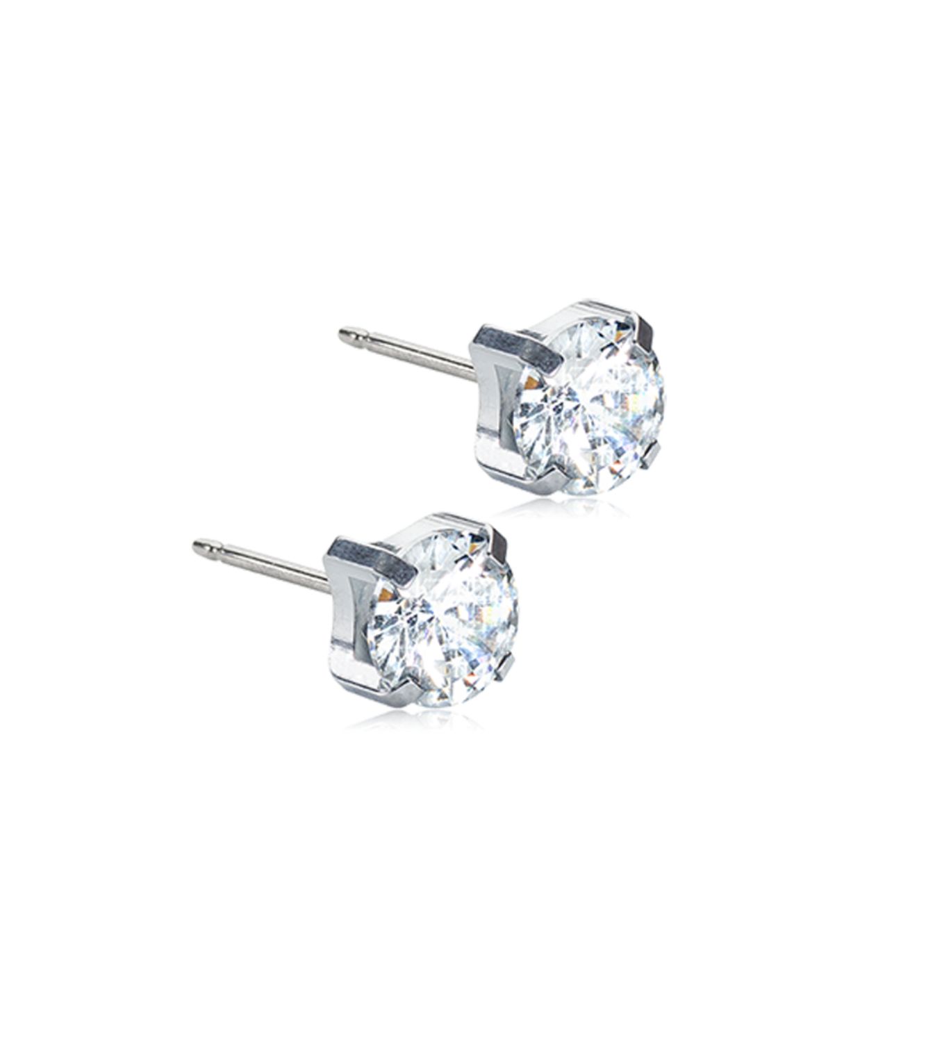 ST Tiffany 7 mm, CZ White