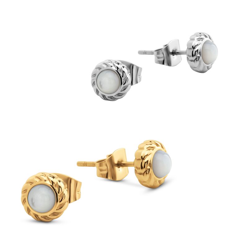 FE51 FR Leona earring, MOP