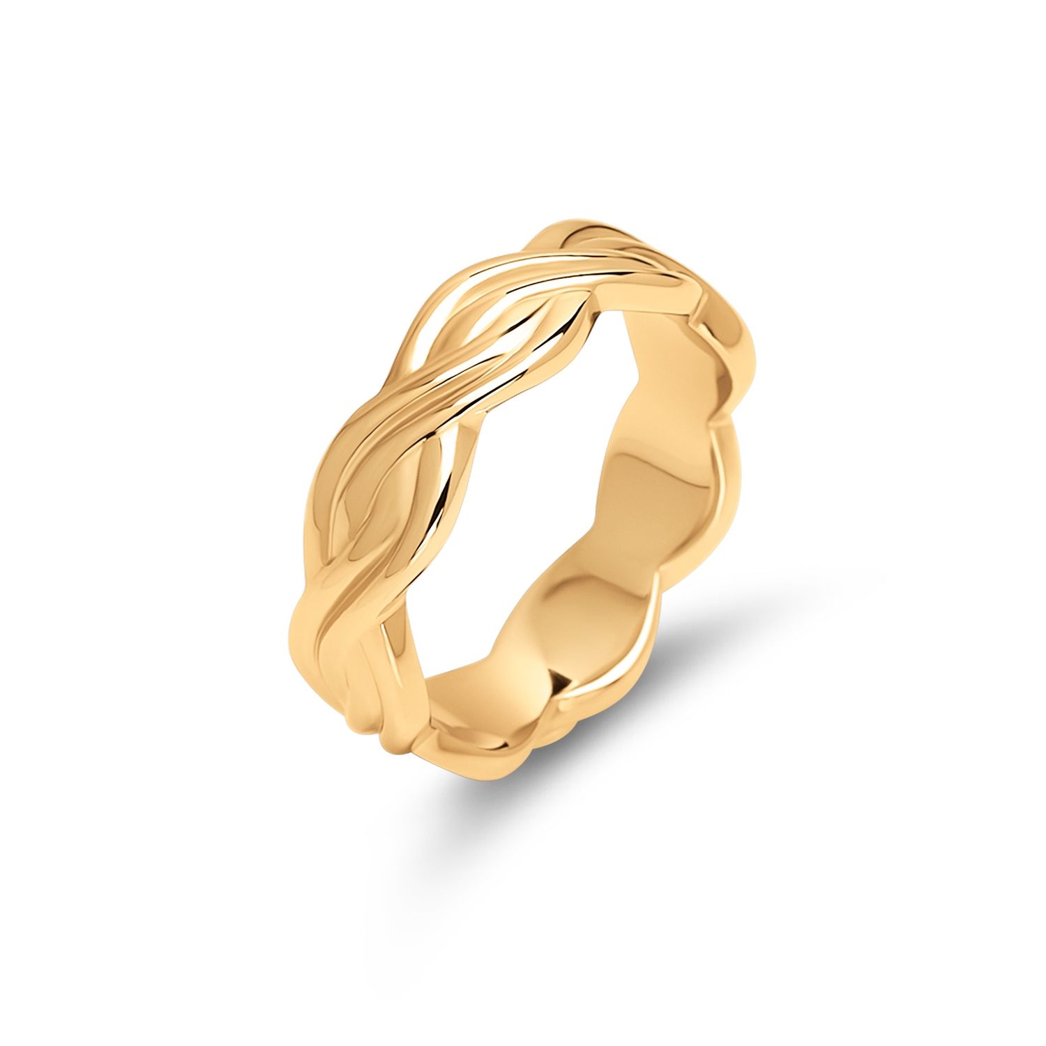 FR68 Paloma ring, Kleur: Goudkleur, Maat: 48
