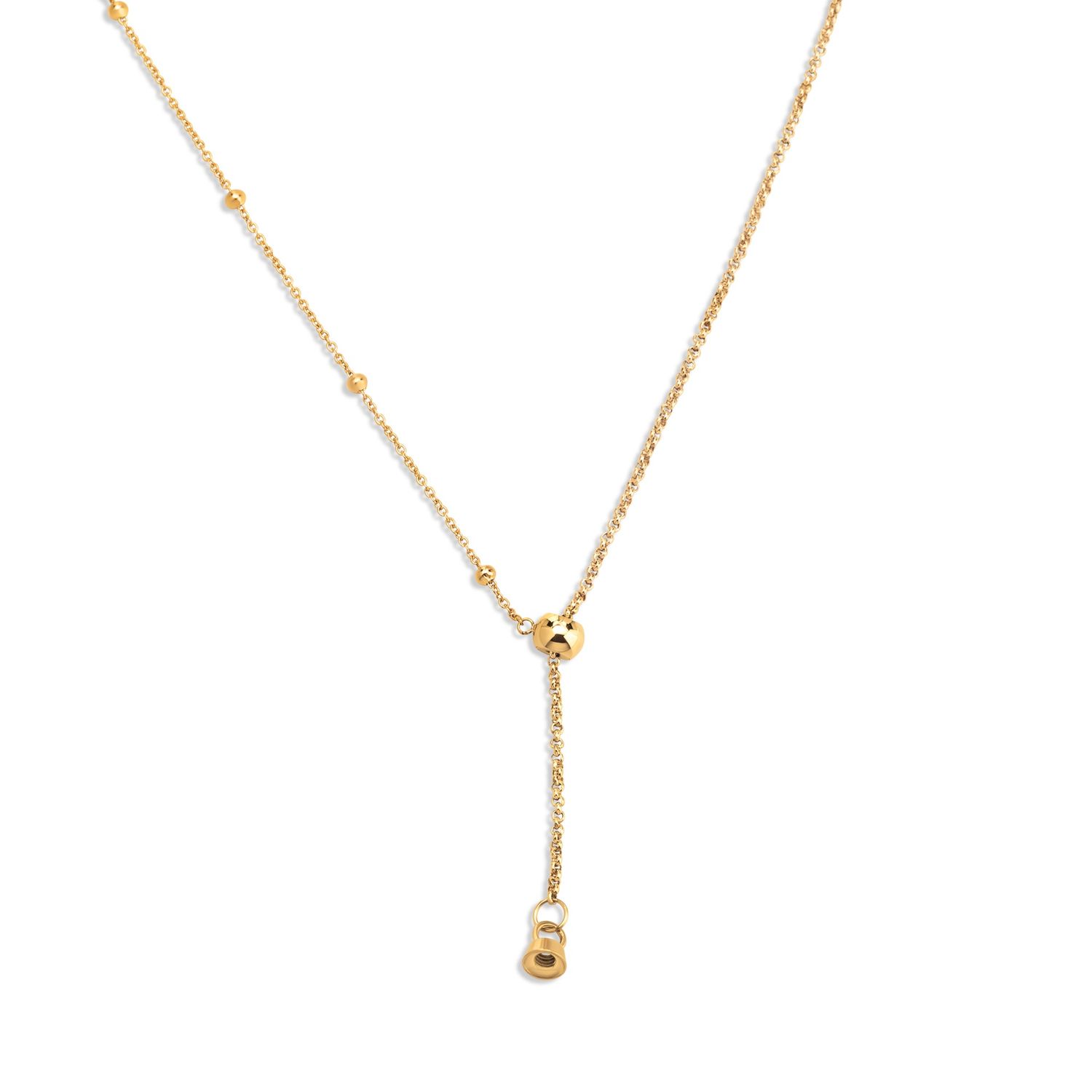 TN07 TW Tulsa necklace, Kleur: Goudkleur