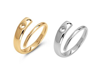 TR49 Twisted Tove ring