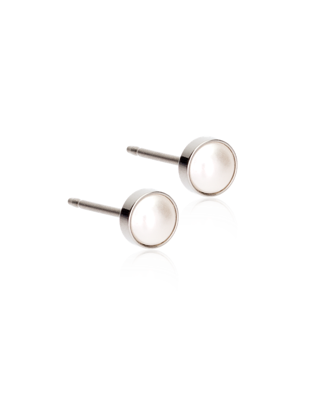 ST Bezel Pearl 5 mm, White