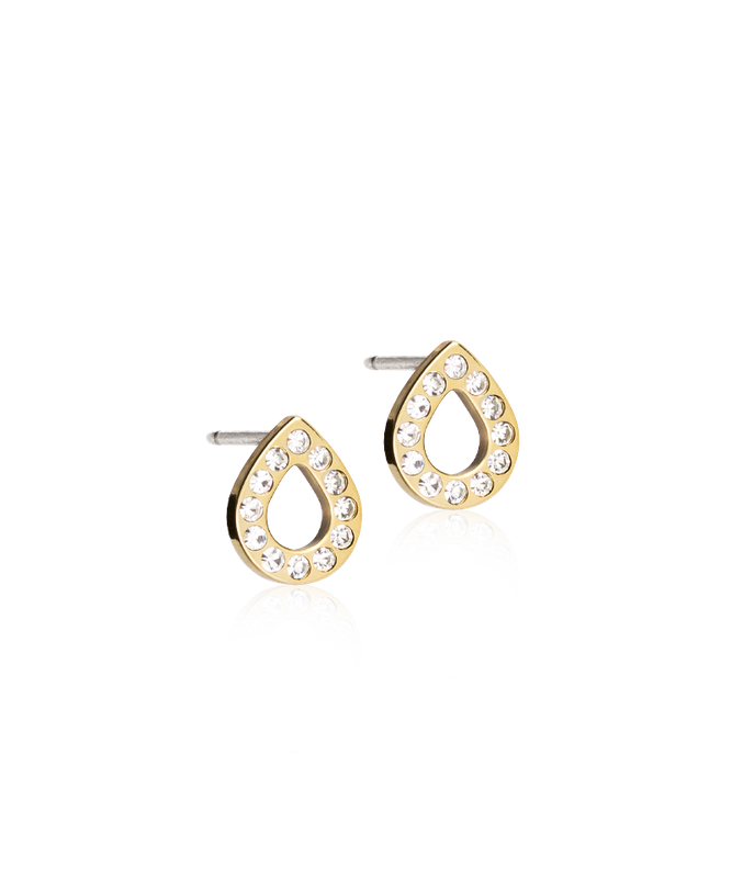 GT Brilliance Drop Hollow 8 mm, Crystal