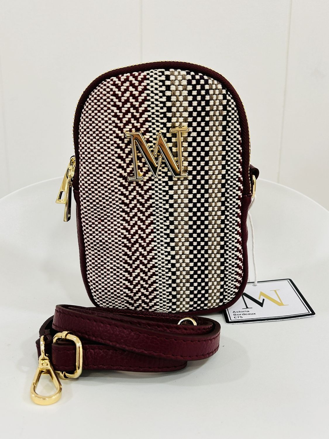 Handtas Astoria Mini Bordeaux