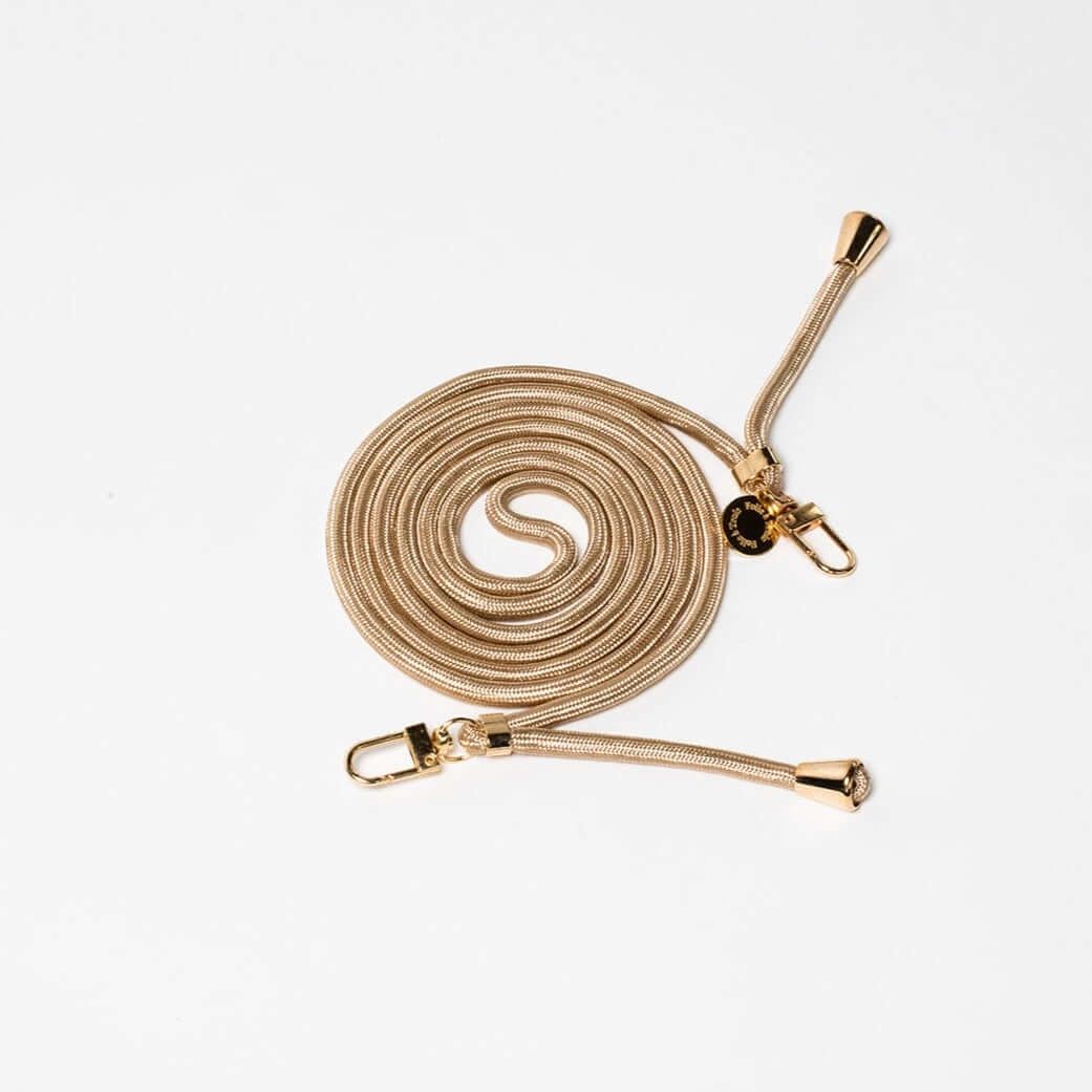 Telefoonkoord Metallic Gold