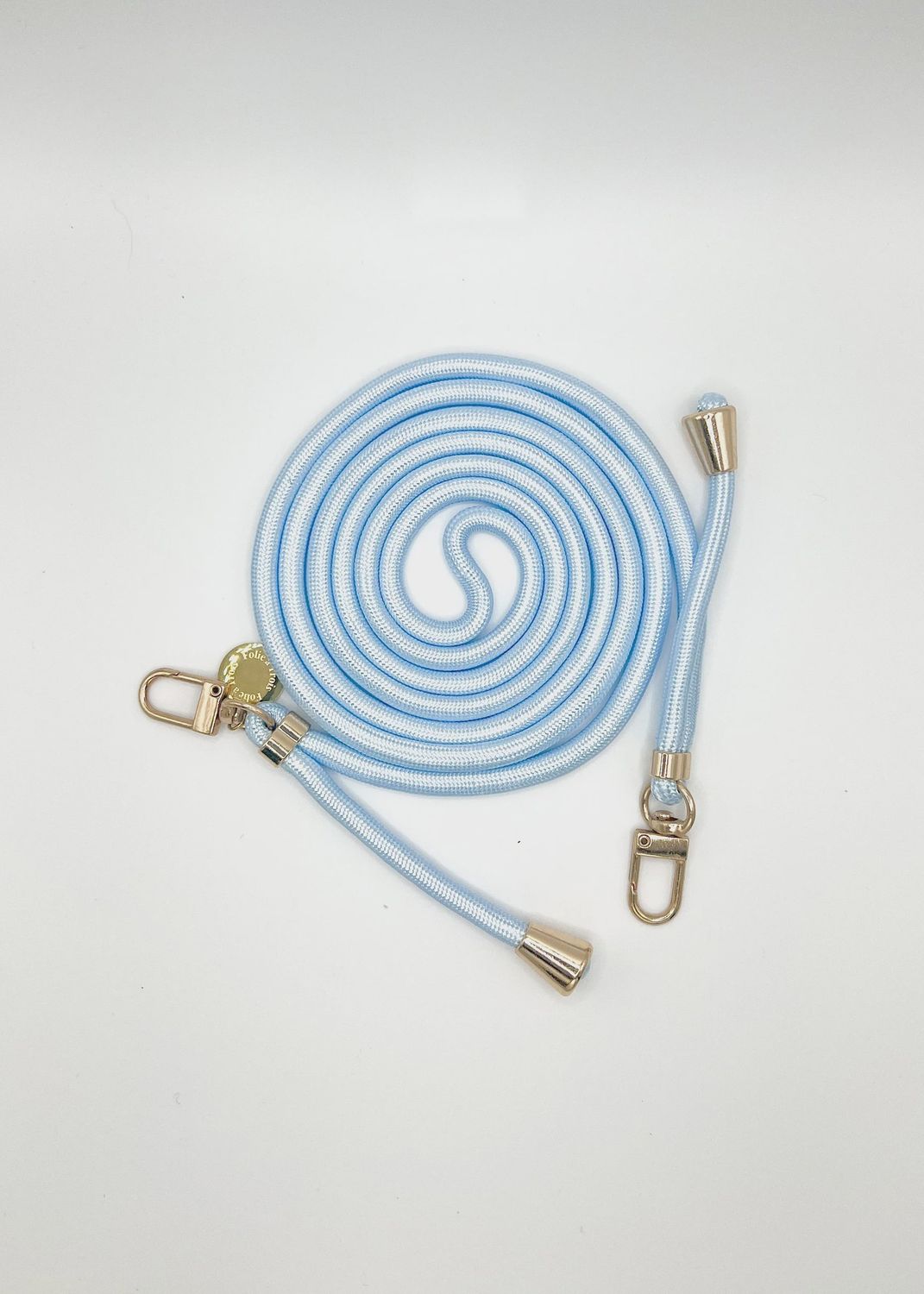 Telefoonkoord Metallic Baby Blue