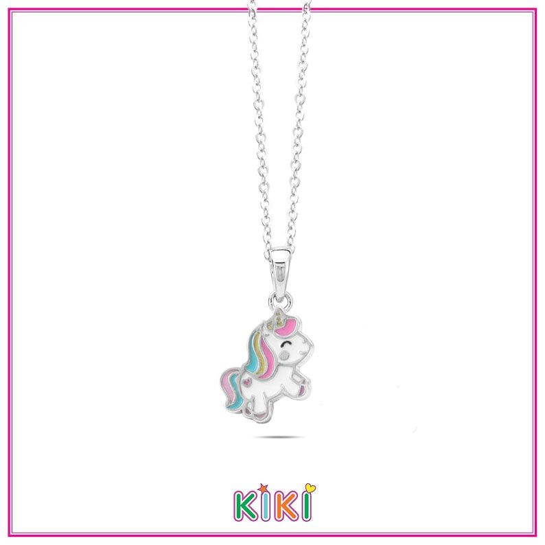 Ketting met schattige eenhoorn hanger