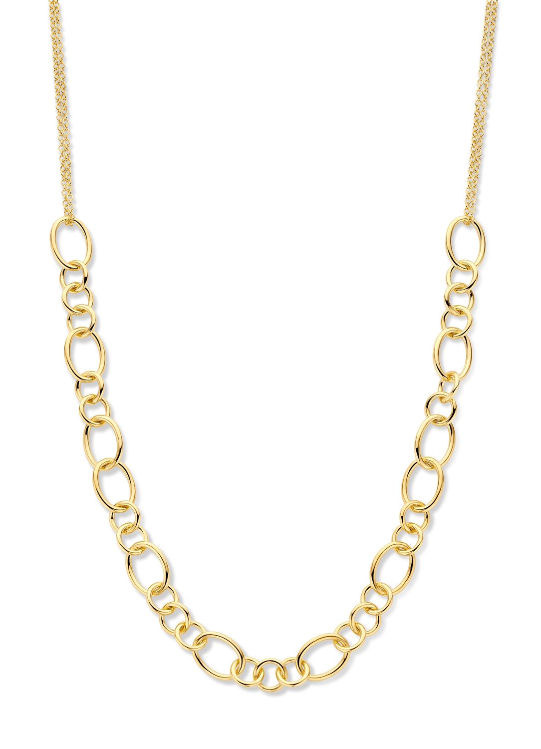 * Elegante ketting met afwisselend ovale schakels voor modern elegante look