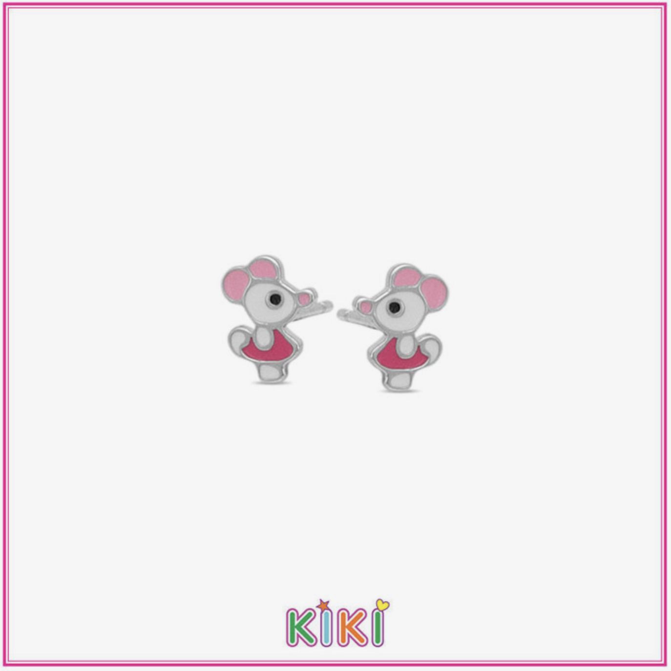 Kinder oorbellen schattige muisjes