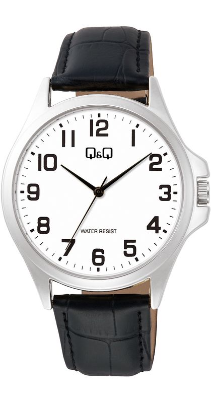 Q&amp;Q Herenhorloge Witte wijzerplaat