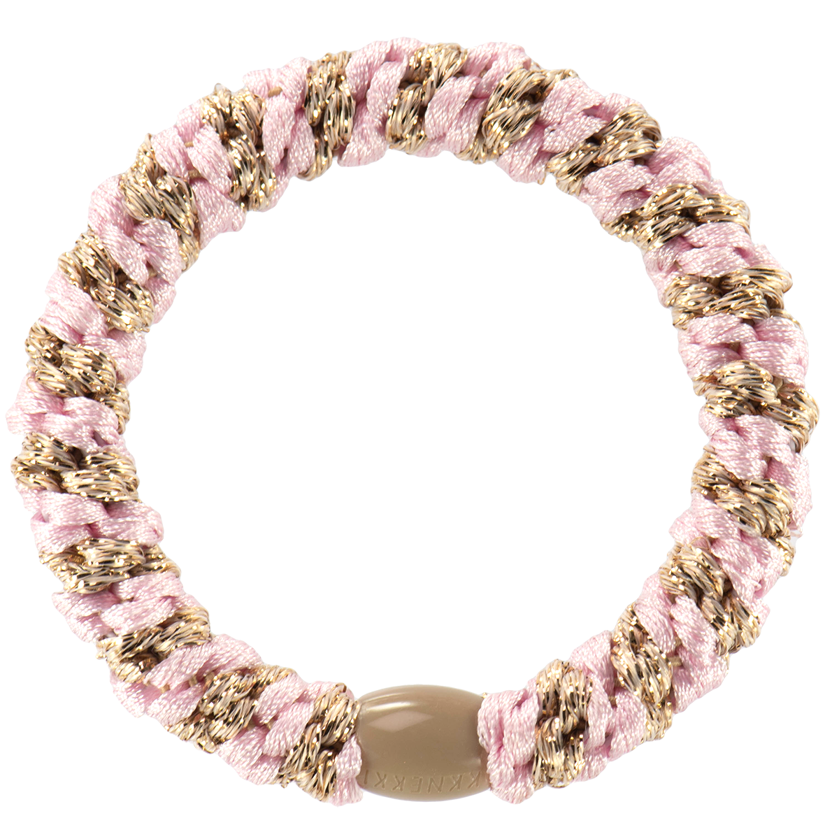 KKNEKKI Light Pink-Beige glitter Stripe
