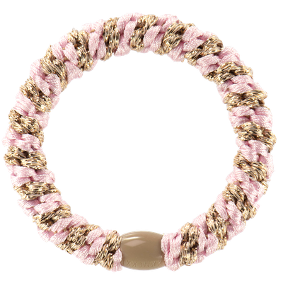 KKNEKKI Light Pink-Beige glitter Stripe