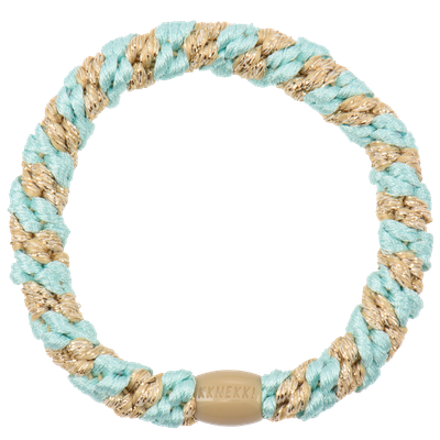KKNEKKI Peppermint beige glitter stripe