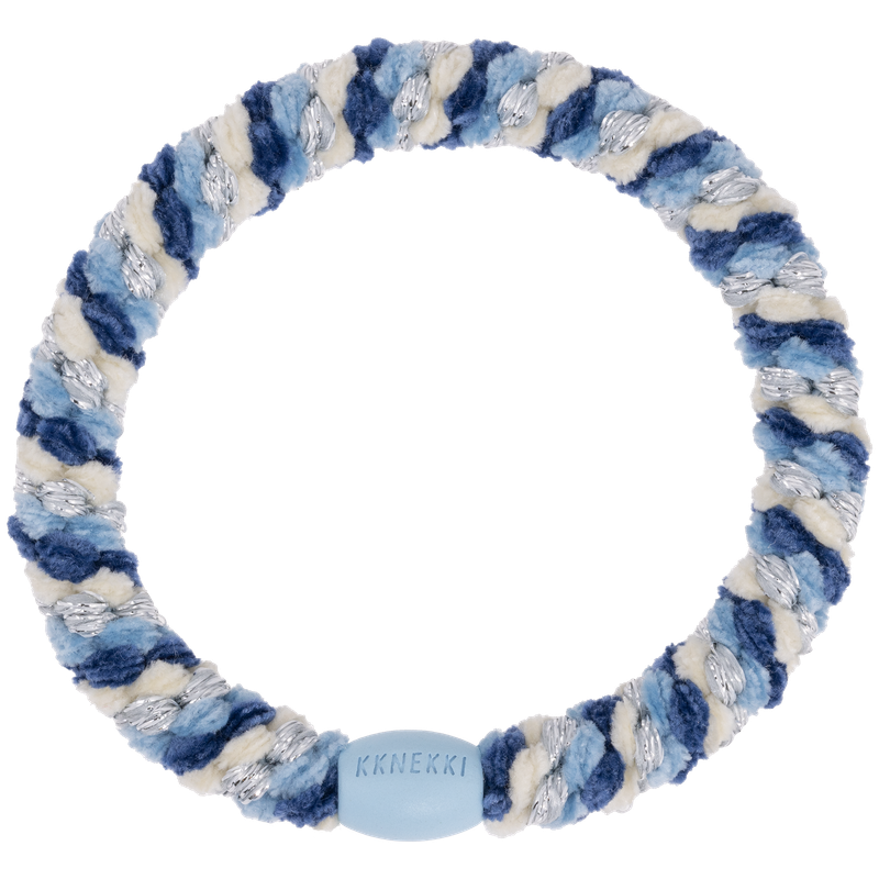 KKNEKKI Mix blue silver glitter