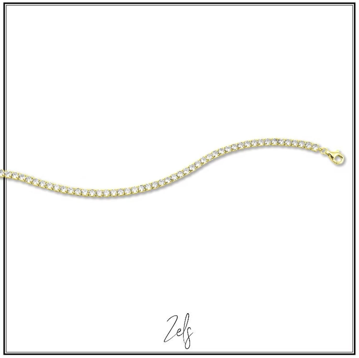 Elegante tennis armband, schittert met tijdloze elegantie en hoogwaardige afwerking.