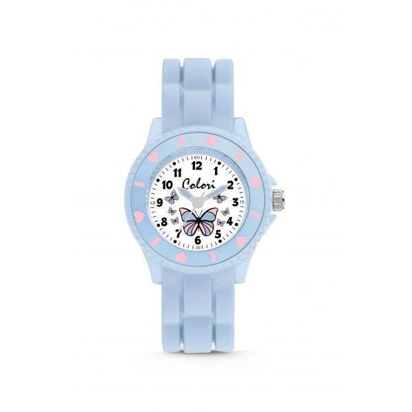 Kinderhorloge Blue butterfly