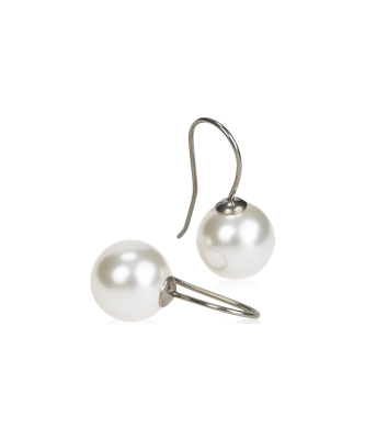NT Pendant Pearl 12 mm, White