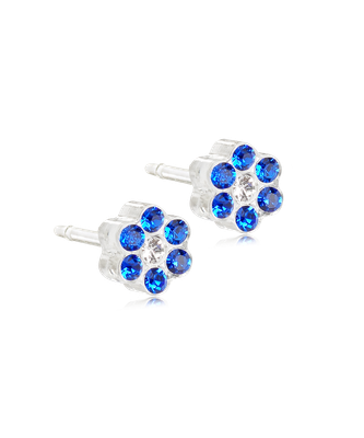 MP Daisy 5 mm, Sapphire/Crystal