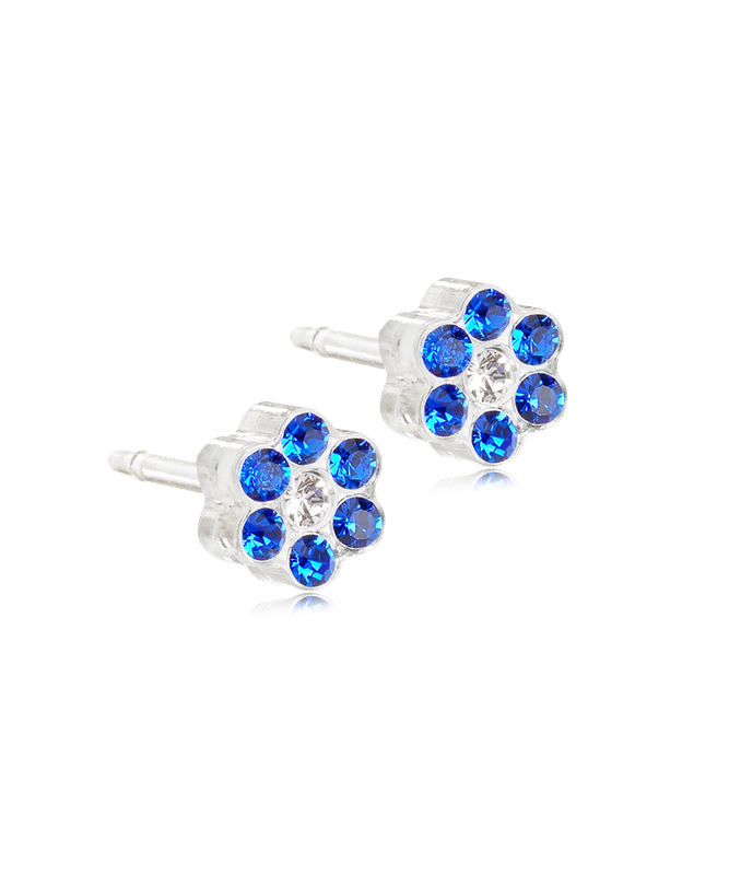 MP Daisy 5 mm, Sapphire/Crystal