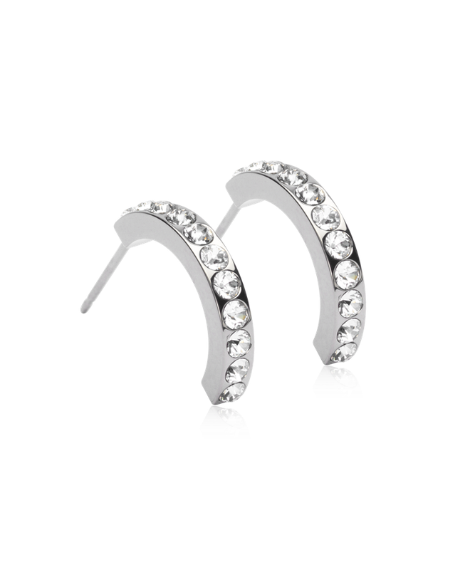 NT Pendant Brilliance Curved 15 mm, Crystal