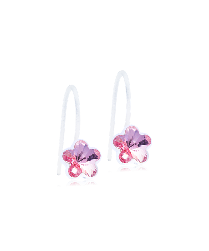 MP Pendant Fixed Flower 6 mm, Light rose