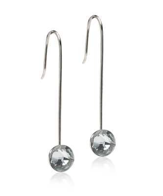 NT Straight Pendant Bezel 8mm Black Diamond