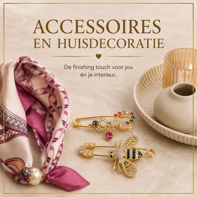 Huisdecoratie en kledingaccessoires