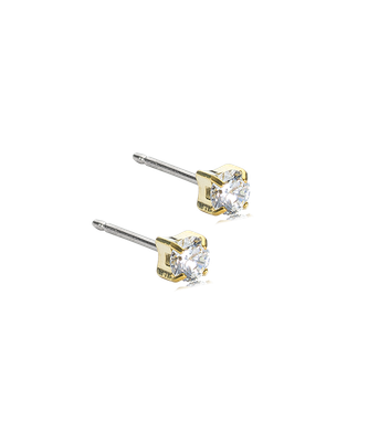 GT Tiffany 4 mm. CZ White