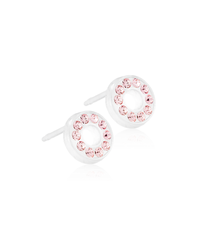 MP Brilliance Puck Hollow 8 mm. Light rose