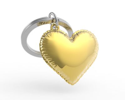 3D Sleutelhanger Ballonhartje