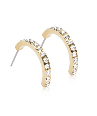 GT Pendant Brilliance Curved 20 mm. Crystal