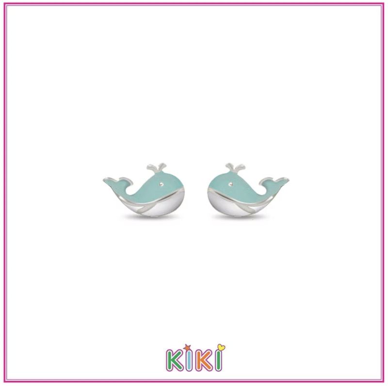 Kinder oorbellen lieve walvis