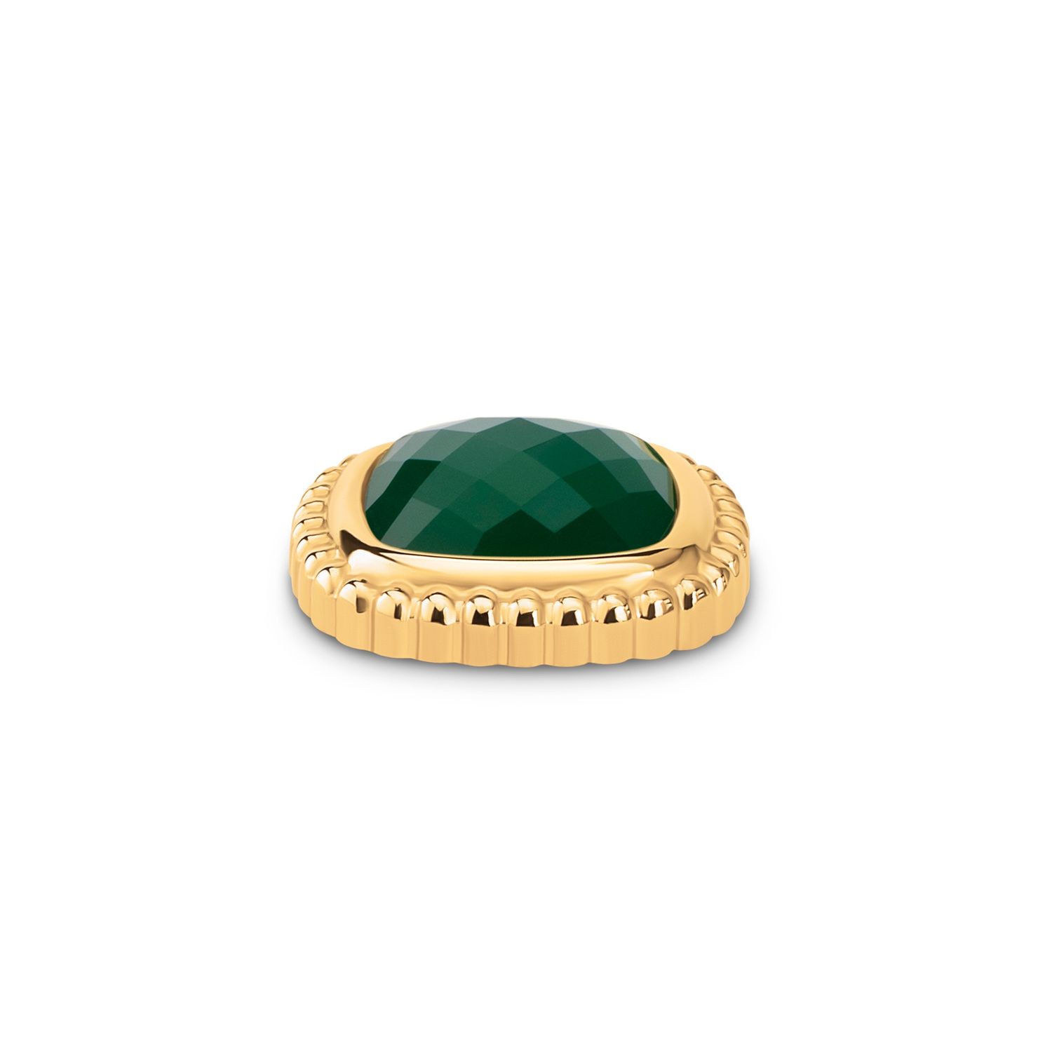 kosmic Bali framed, Kleur: Goud, Kleur steen: Ocean Green