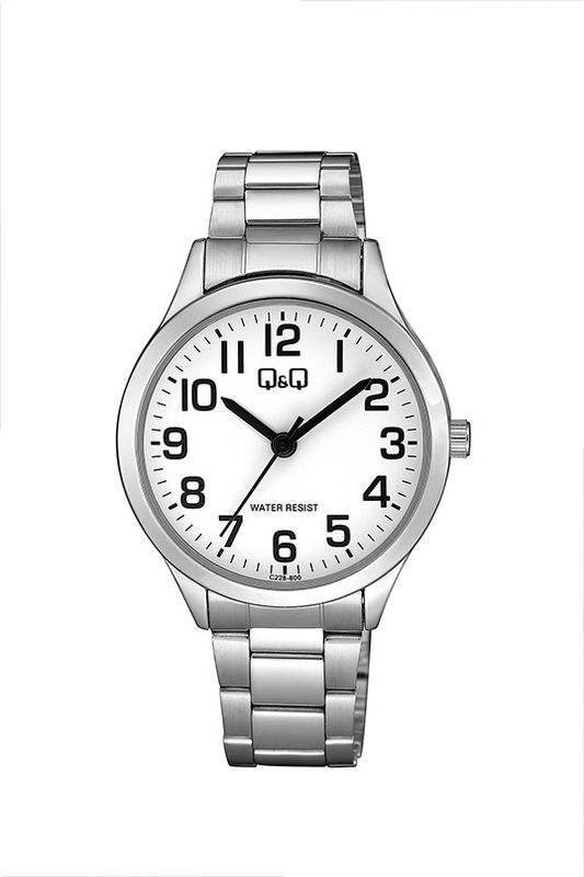 Q&amp;Q Herenhorloge Witte wijzerplaat C228-800Y