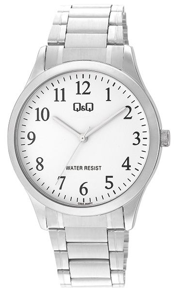 Q&amp;Q Herenhorloge Witte wijzerplaat C00A-004PY