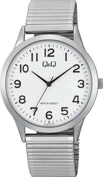 Q&amp;Q Herenhorloge met rekband C10A-071PY