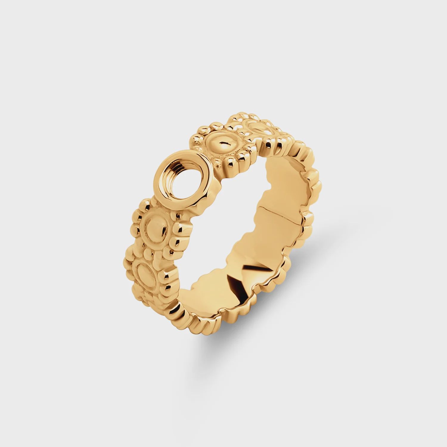 VR38 Vivid Varai ring, Kleur: Goud, Size: 48
