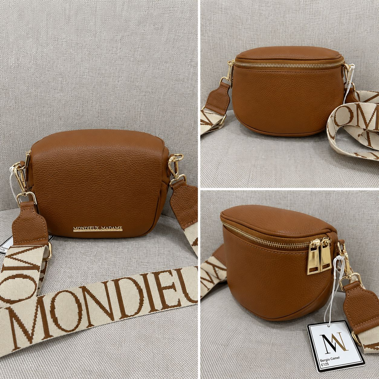 Handtas 'Sergio Camel'