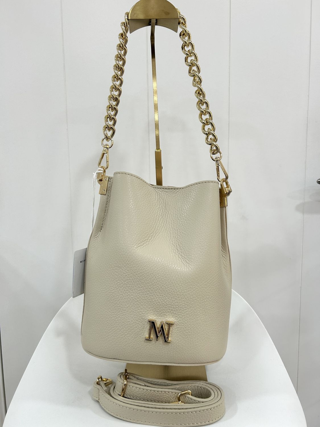 Handtas 'Tatie Ecru'