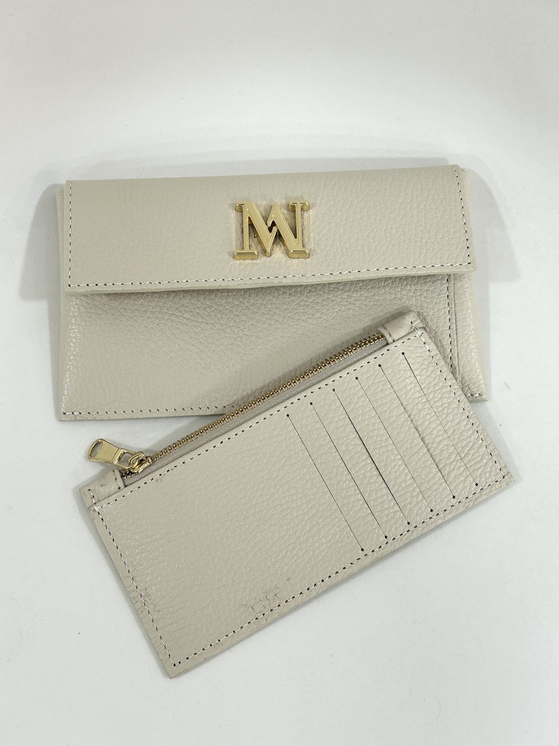 Portefeuille 'Astrid Ecru'