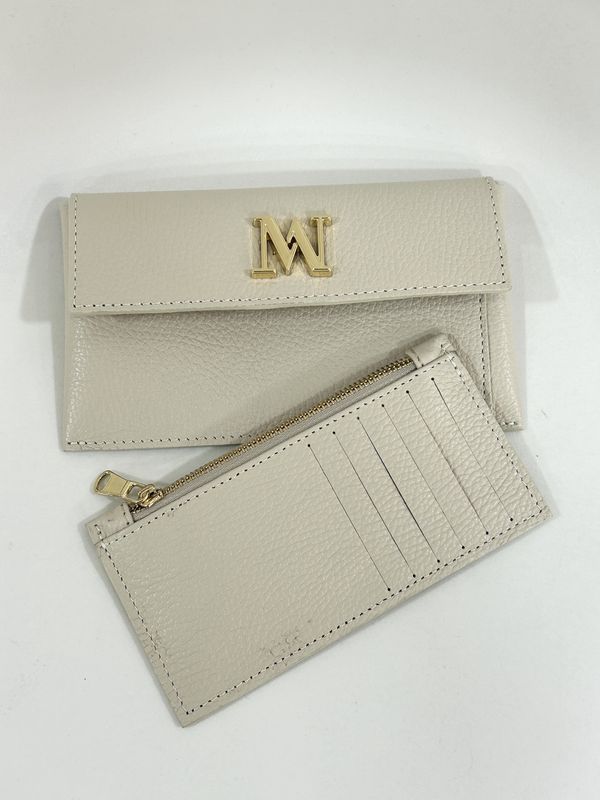 Portefeuille 'Astrid Ecru'