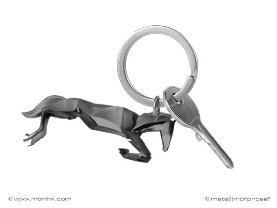 3D Sleutelhanger Paard met power