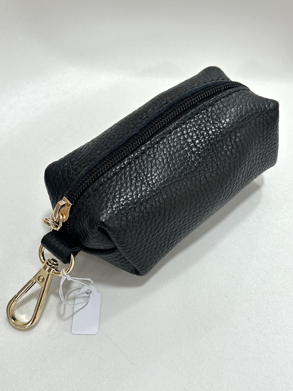 Geldbeugel/sleutelposh Zwart