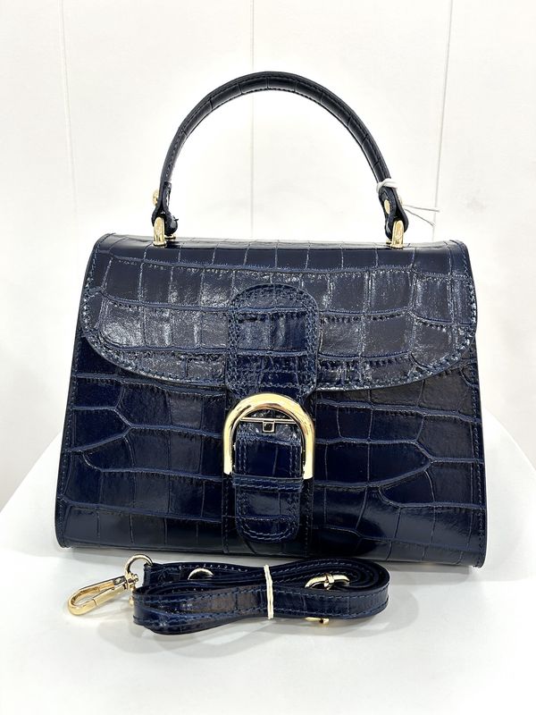 Handtas 'Deley Crocco Darkblue'