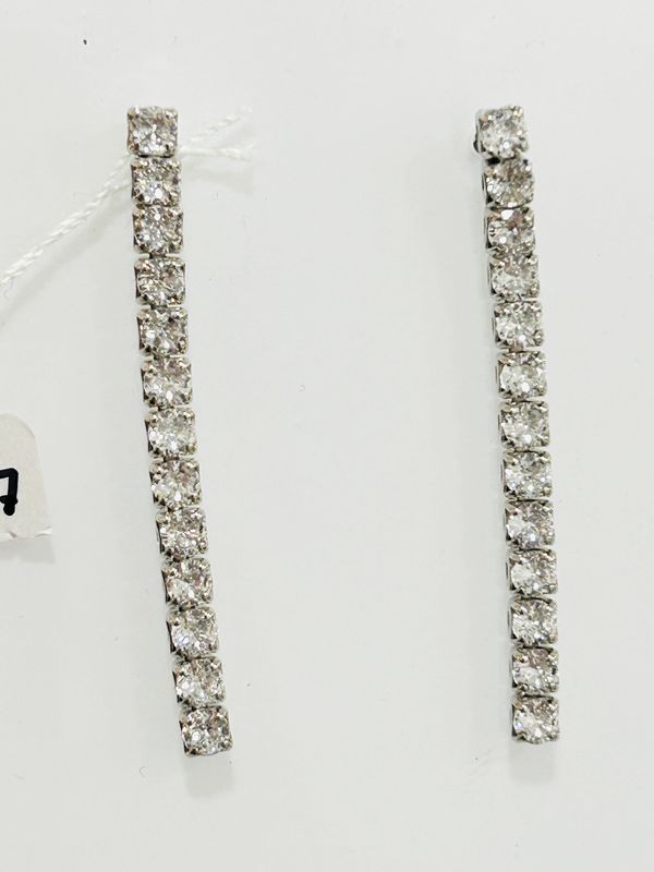 Oorbellen stekers hangende schitterende zirkoontjes